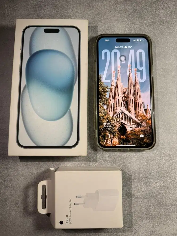 Jual iPhone 15 Plus 128GB EX IBOX