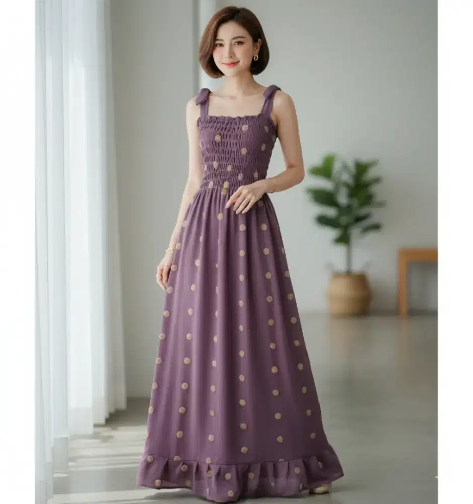 Dress smok yukensi