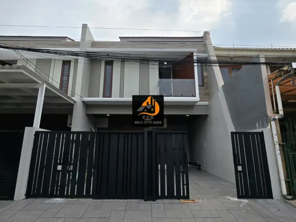 T34.Rumah Baru Dalam Komplek Elite One Gate Di Cempaka Putih Tengah Jakarta Pusat