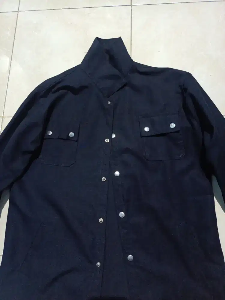 Trucker levis hitam UK XL