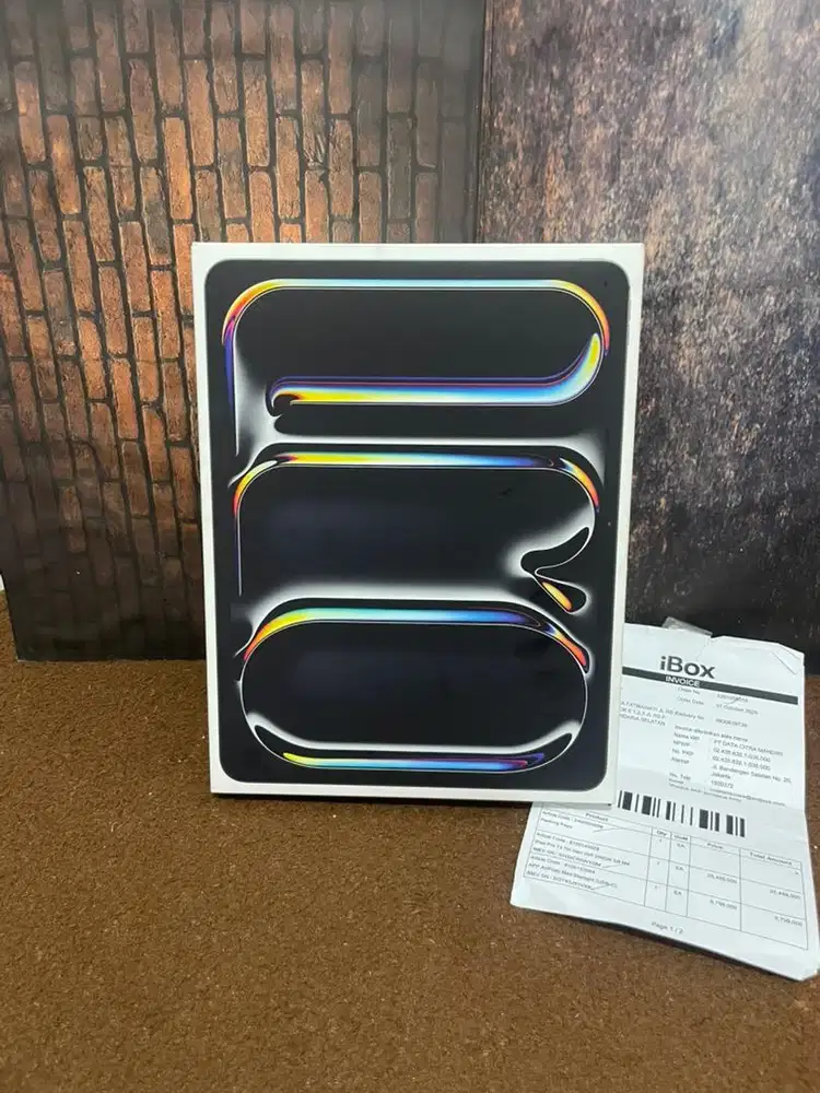 Ipad Pro M4 13inch 256 Segel iBox