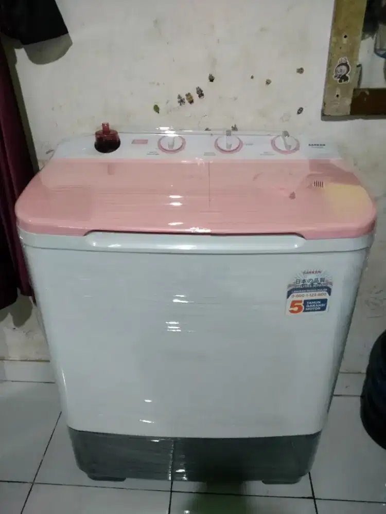 Mesin cuci merek Sanken kap 8kg