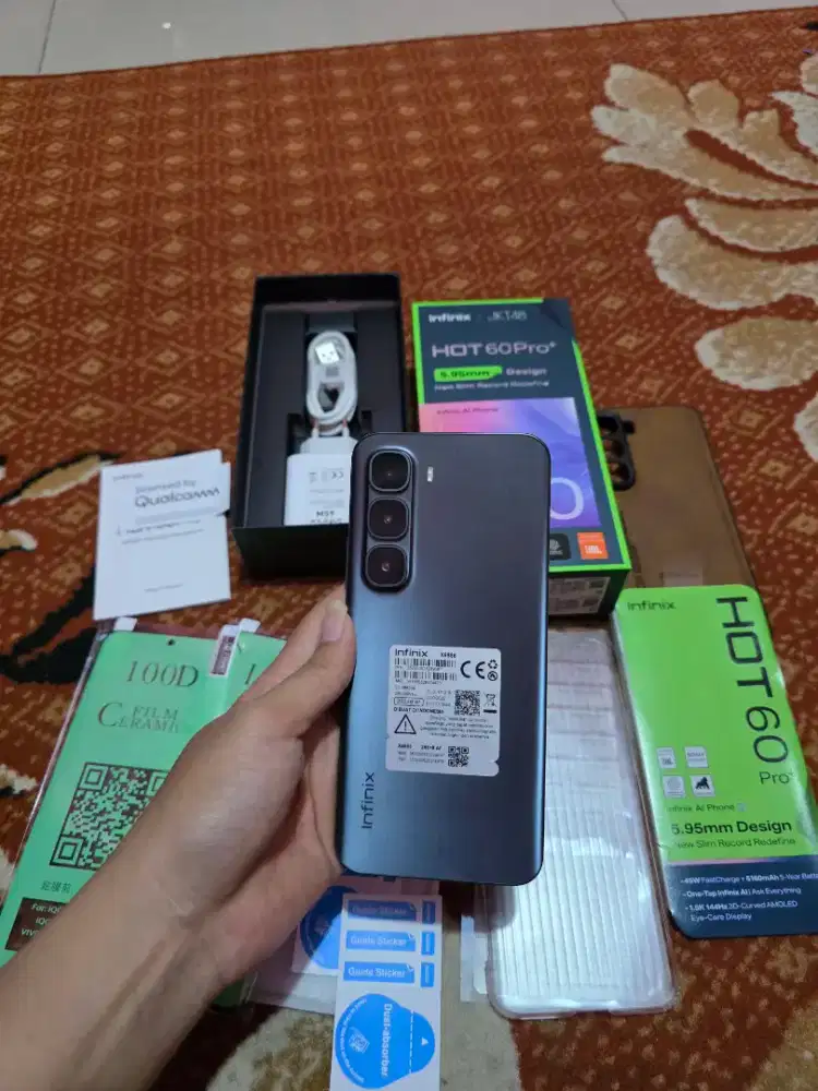 Infinix hot 60 pro plus 8/256 Fullset