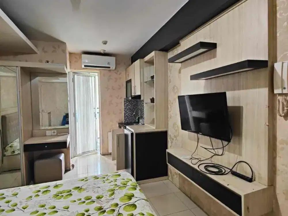 Siap Huni Studio Fullfurnished Atas Mall Cattleya Apartemen Bassura City