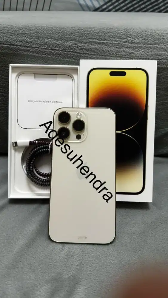 Iphone 14 Pro max 512 gold ex resmi indo