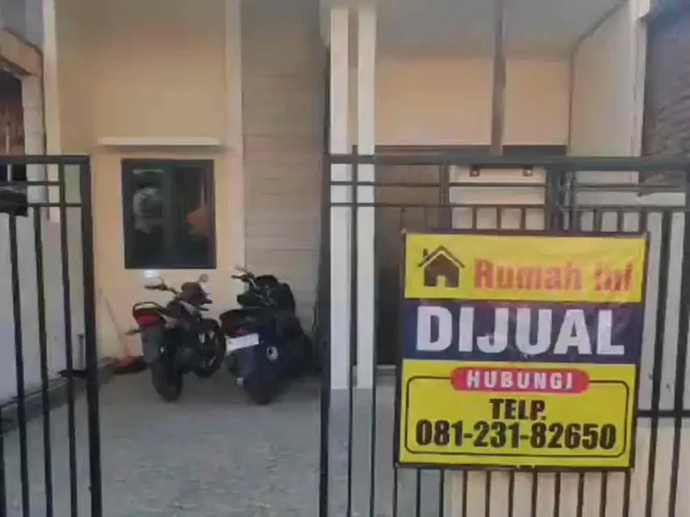 Rumah Baru Perum Pondok Wage 2 samping satpam Taman Waru Aloha