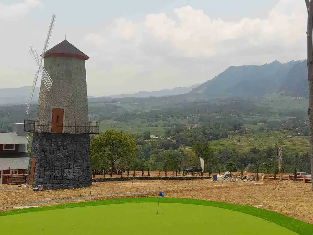 Dijual Tanah Kavling VILLA Siap Bangun SHM Nuansa Eropa Strategis Jalur Wisata Puncak 2 Bogor