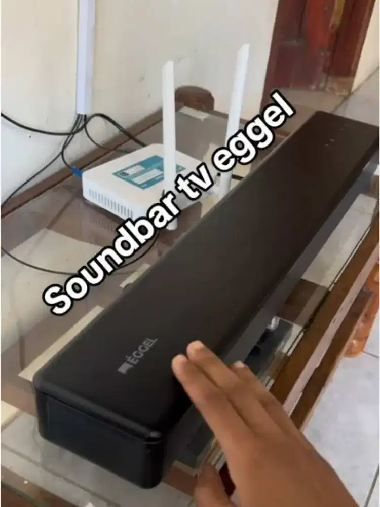 (SECOND) EGGEL STAGE TV SoundBar Built-in Subwoofer Bass Menggelegar