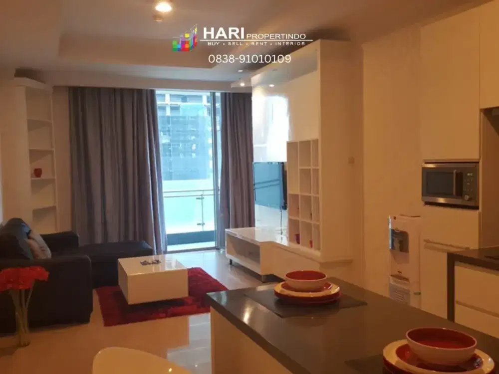 Dijual Apartemen Residence 8 Senopati Kebayoran Baru Sudirman SCBD 1BR - Furnished Dekat ke  Ashta Mall Grand Lucky MRT Busway
