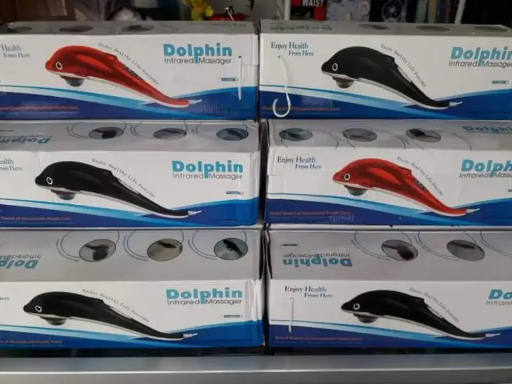 Alat pijat dolphin ORI isi empat  mata