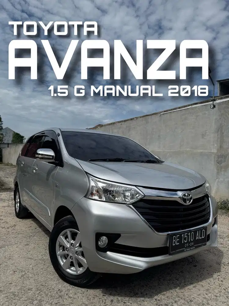 TOYOTA AVANZA 1.5 G MANUAL 2018