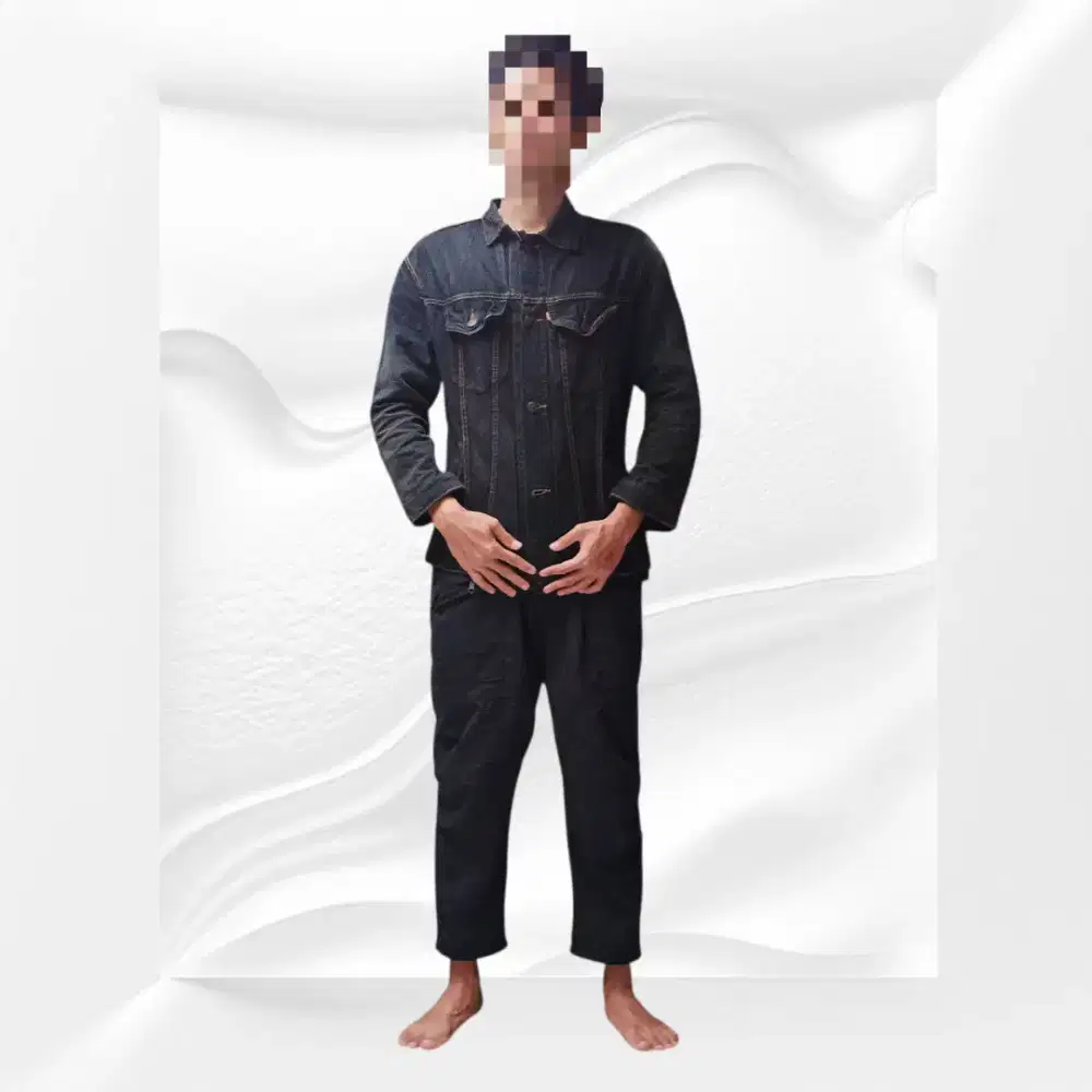 Jaket Levis Pria size XL dapat bonus
