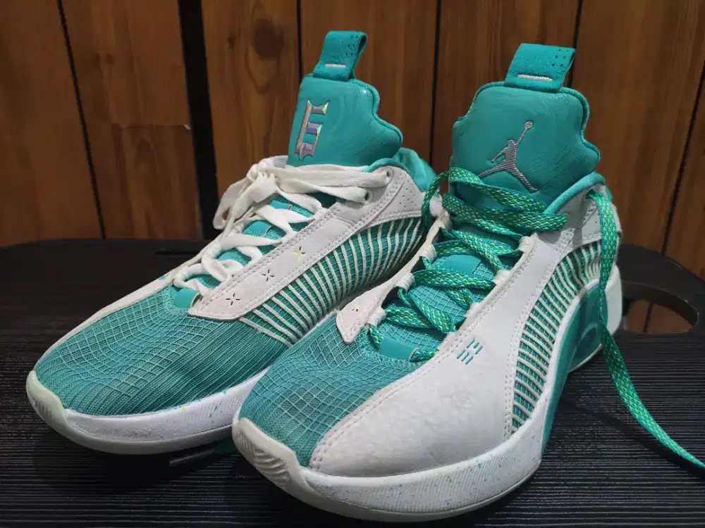 Air Jordan 35 Guo Ailun Jade Green sz 40.5