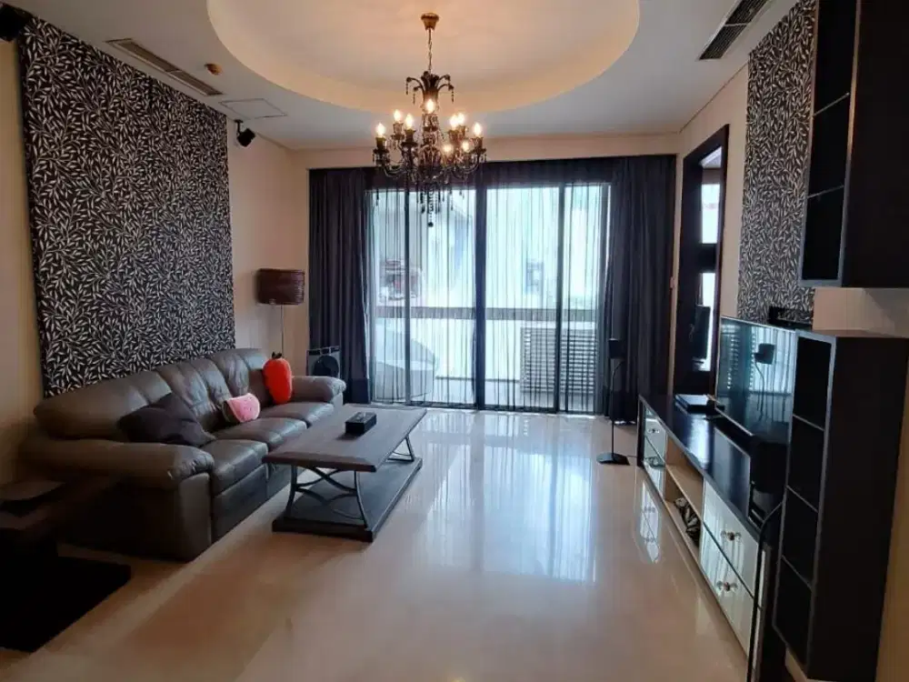 Dijual Apartment Pearl Garden Resort Semanggi Gatot Subroto 2BR - Furnished Dekat ke Lippo Mall Busway Gate Toll