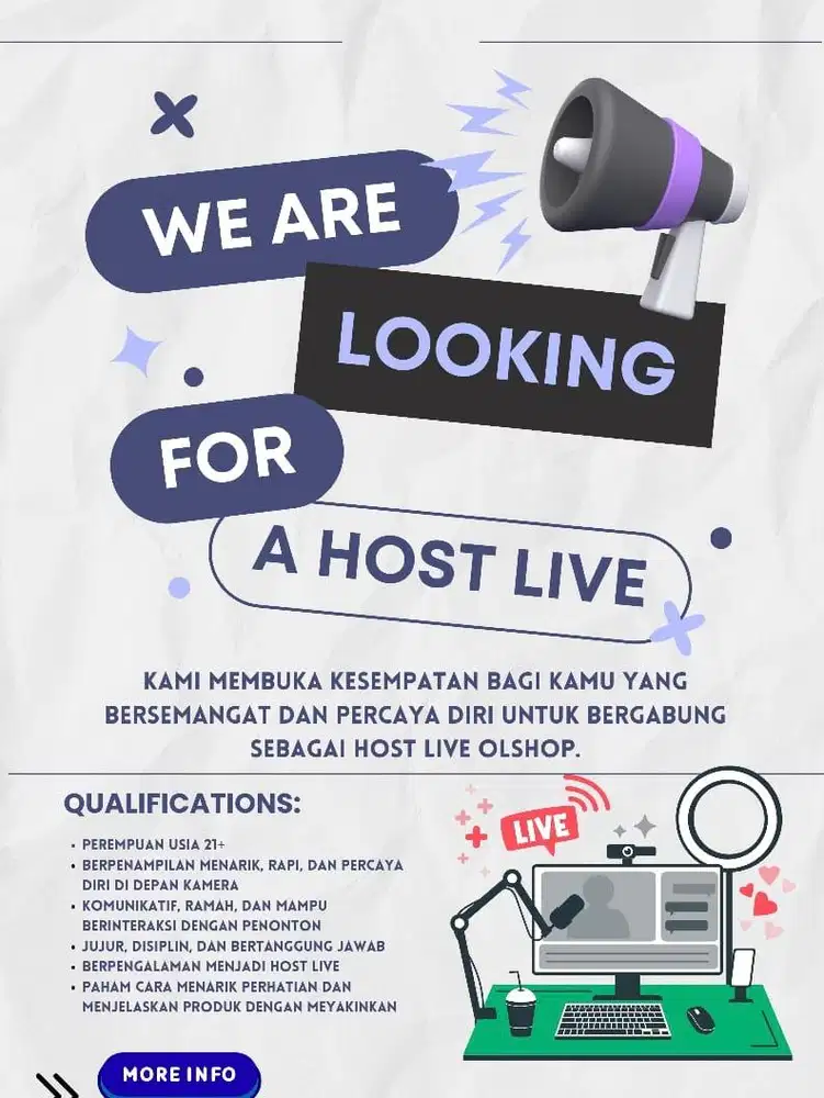 LOKER HOST LIVESTREAMING