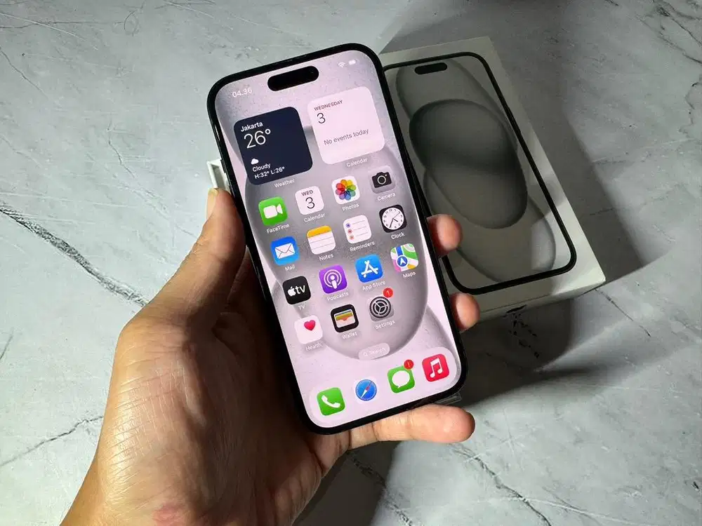 Dijual iPhone 15 128 GB ex iBox