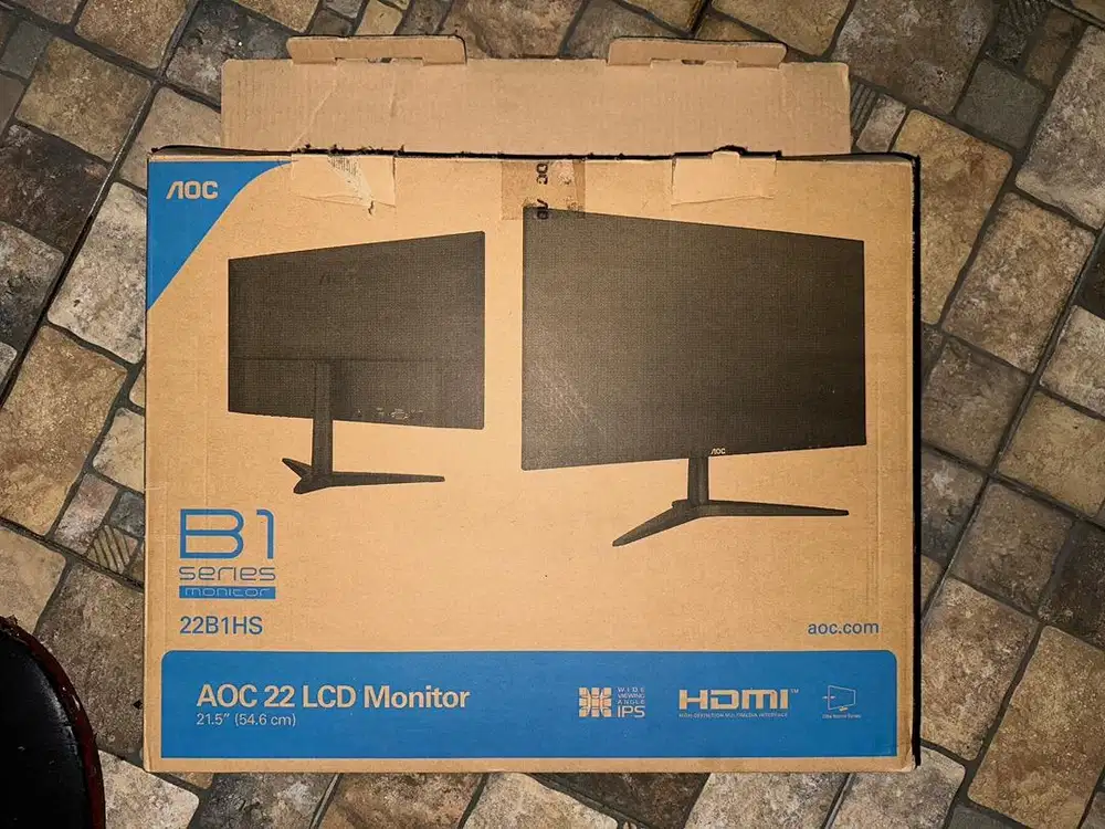 Monitor AOC (LCD rusak)