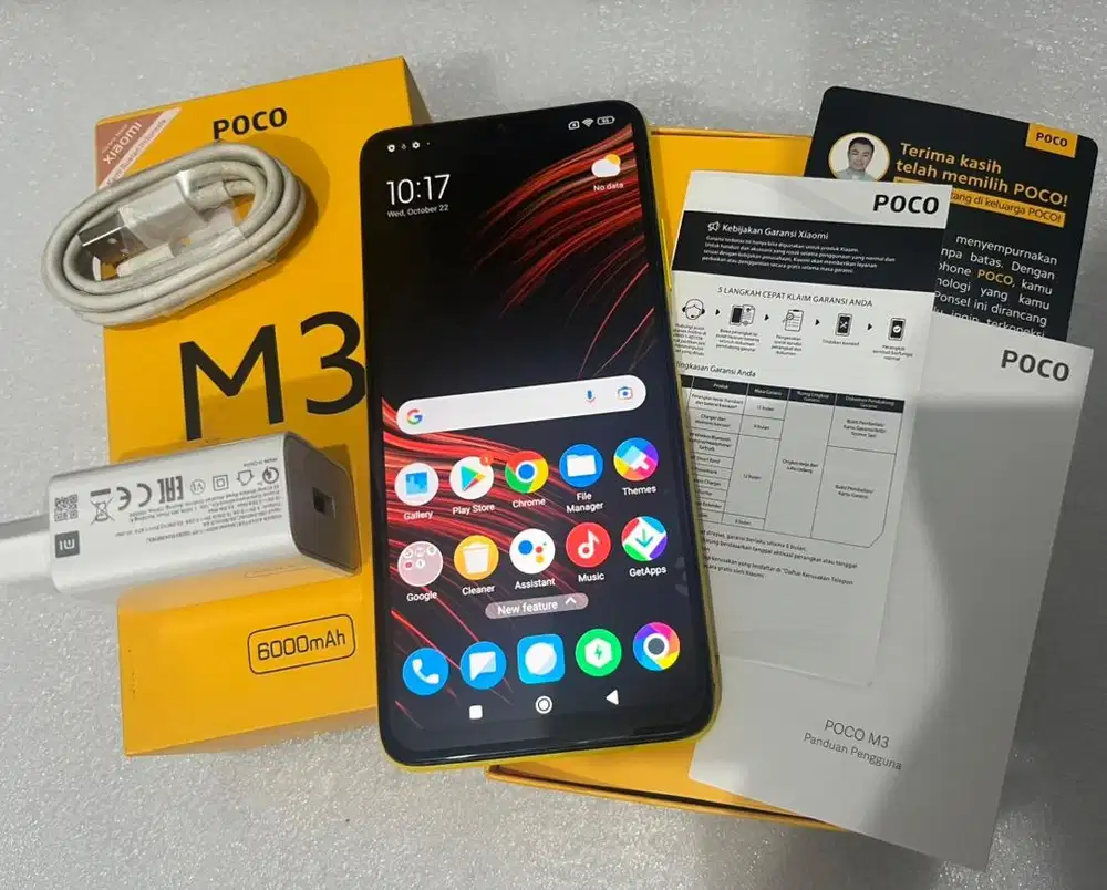 Hp Xiaomi Poco M3 4/64GB Mulus Terawat hp gaming poco phone