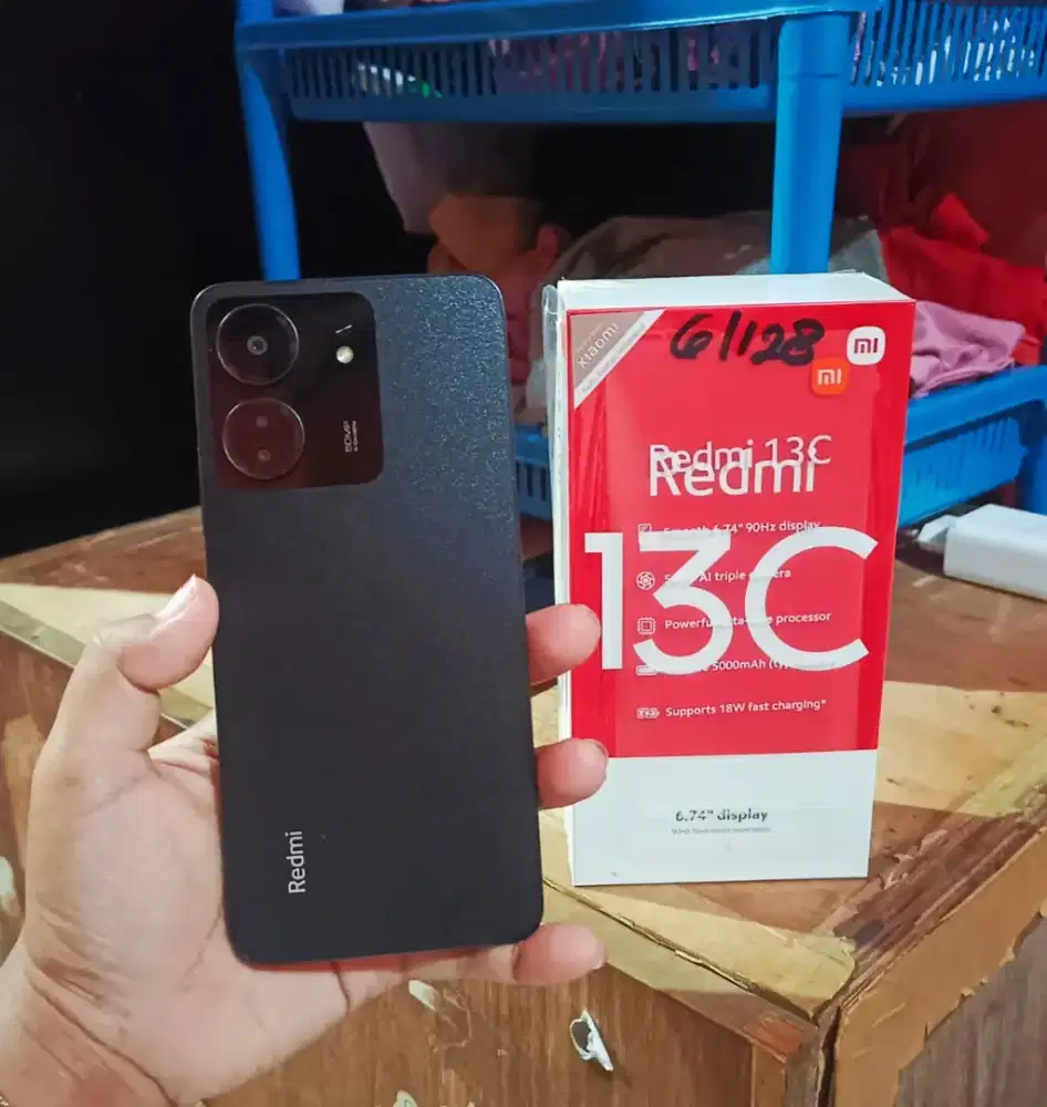 Redmi 13c NFC ram 6+6/128 Fullset Mulus Ori Bukan Kw/Refurbish