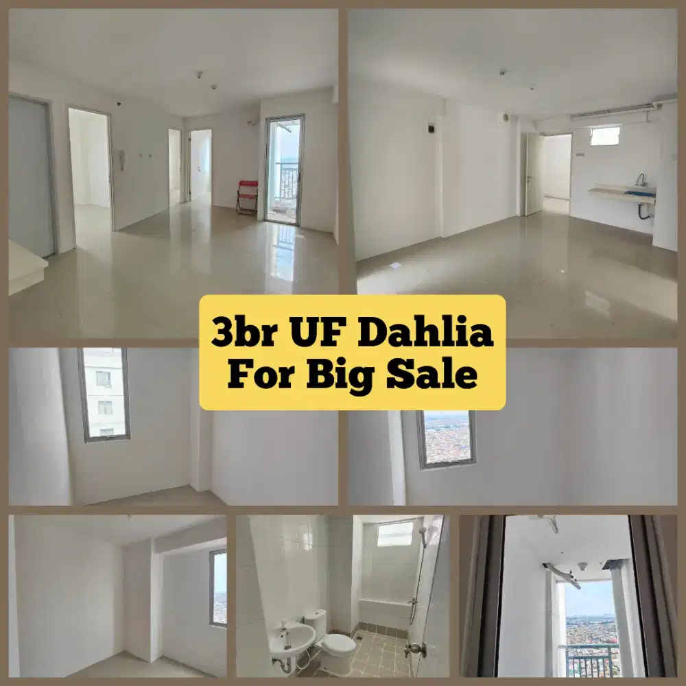 Jual cepat 3br UF Alamanda Bassura city