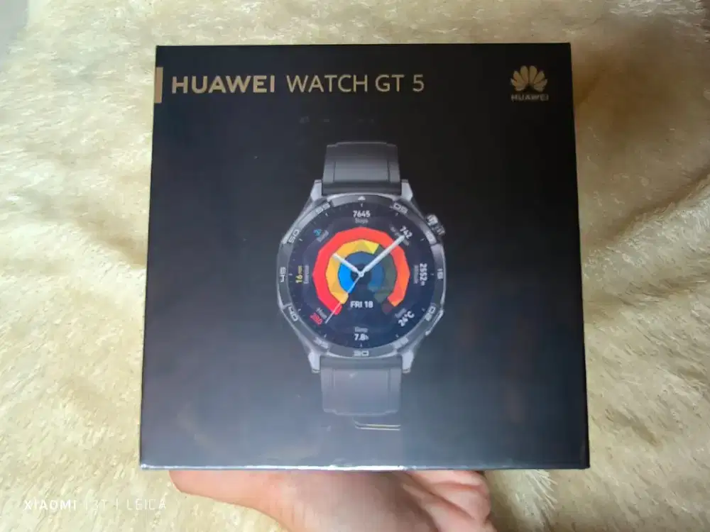 New for sale 
*Huawei Watch GT5 46mm Black BNIB

*Masih segel NEW