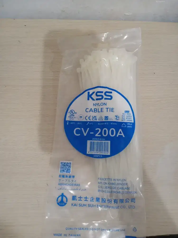 KABEL TIES ukuran 203X3,6mm