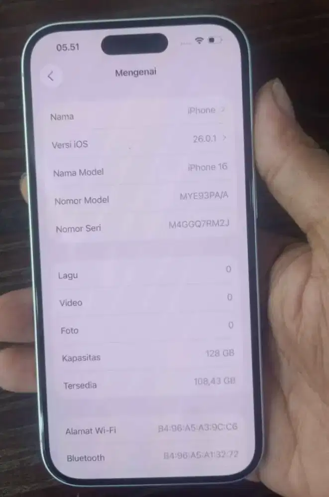 Iphone 16 128 ibox