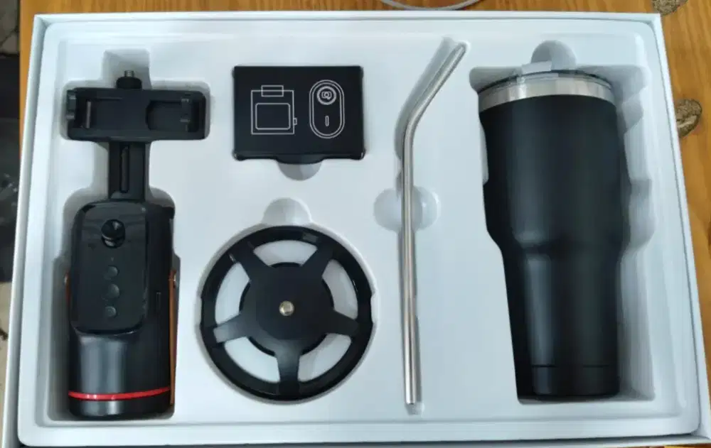 Gimbal Stabilizer Rotation + Tumbler