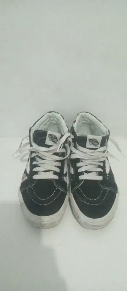 VANS  Black flower