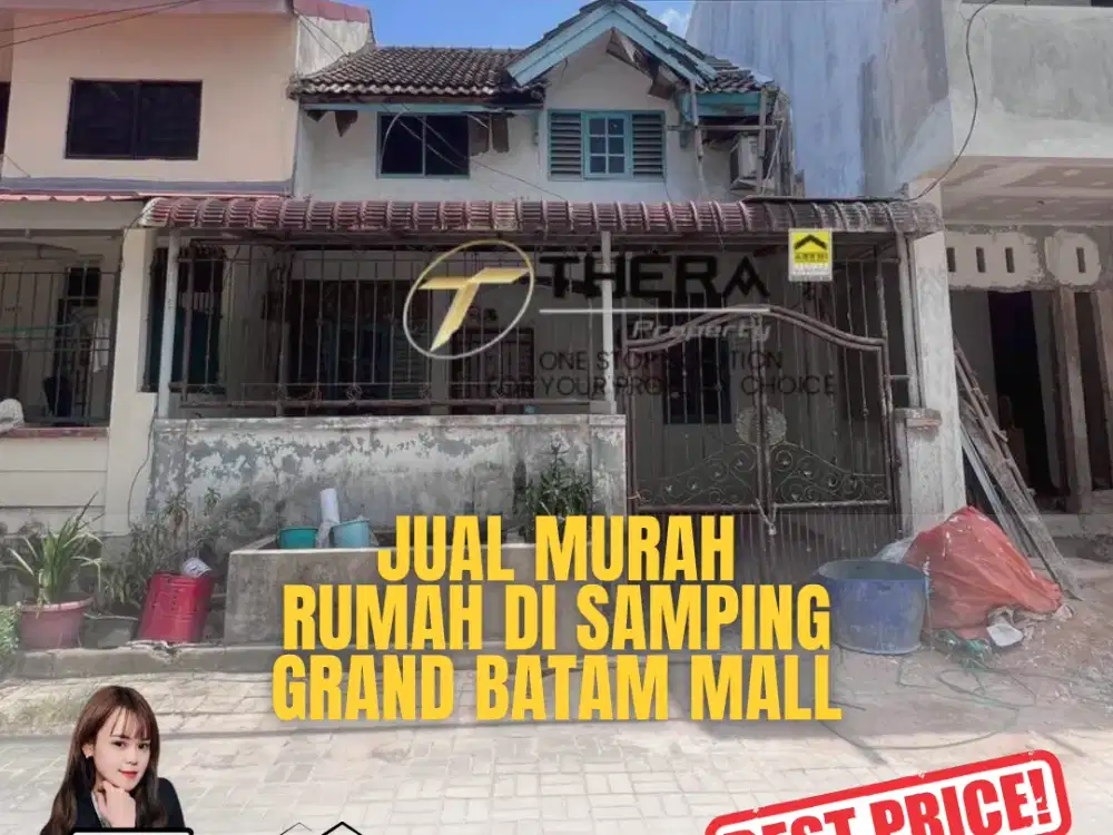 Dijual Murah rumah 2 lantai di Baloi dekat grand batam mall