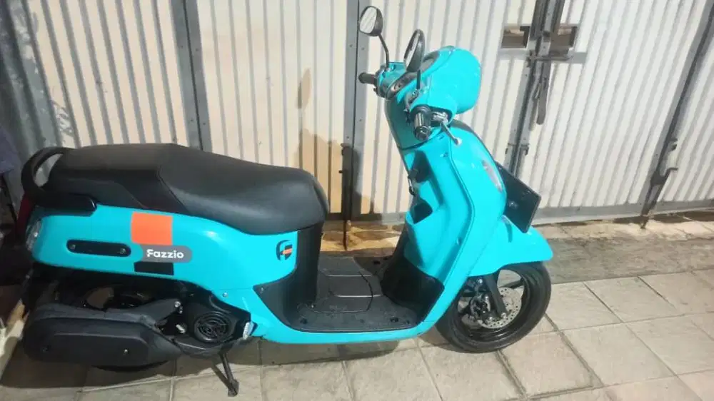 yamaha fazzio tangan pertama plat b dki jakarta siap pakai km kecil