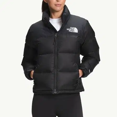 The North Face Women's 1996 Retro Nuptse 700 Black Puffer Winter