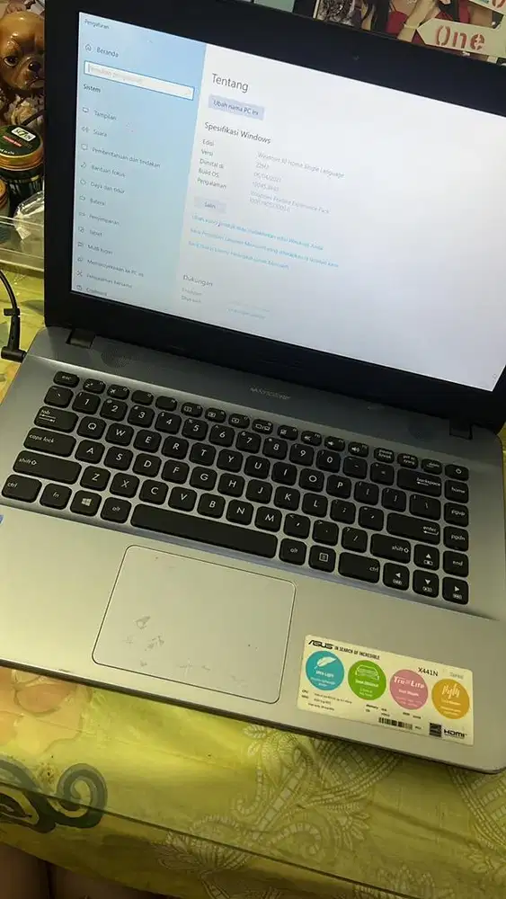 Laptop Asus Model X441N