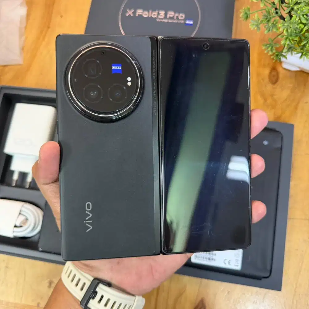 Vivo x fold 3 pro 5G 16/512GB Black Mulus fullset Garansi resmi