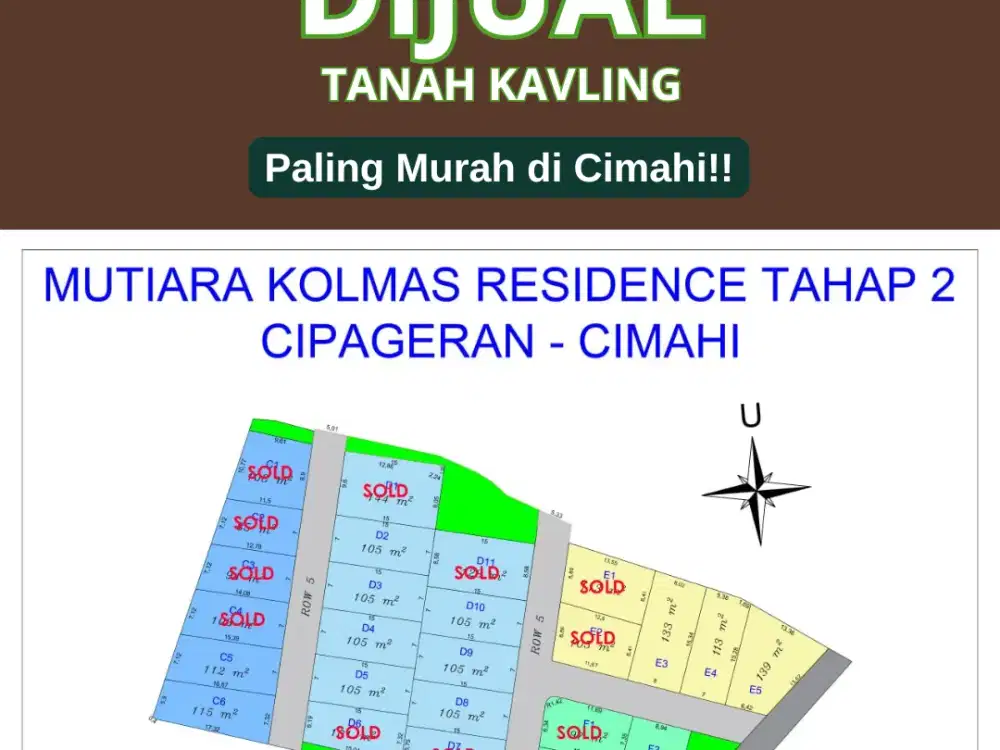 Kavling Free SHM Mutiara Kolmas! Harga di Bawah Pasar, Potensi Naik Tinggi