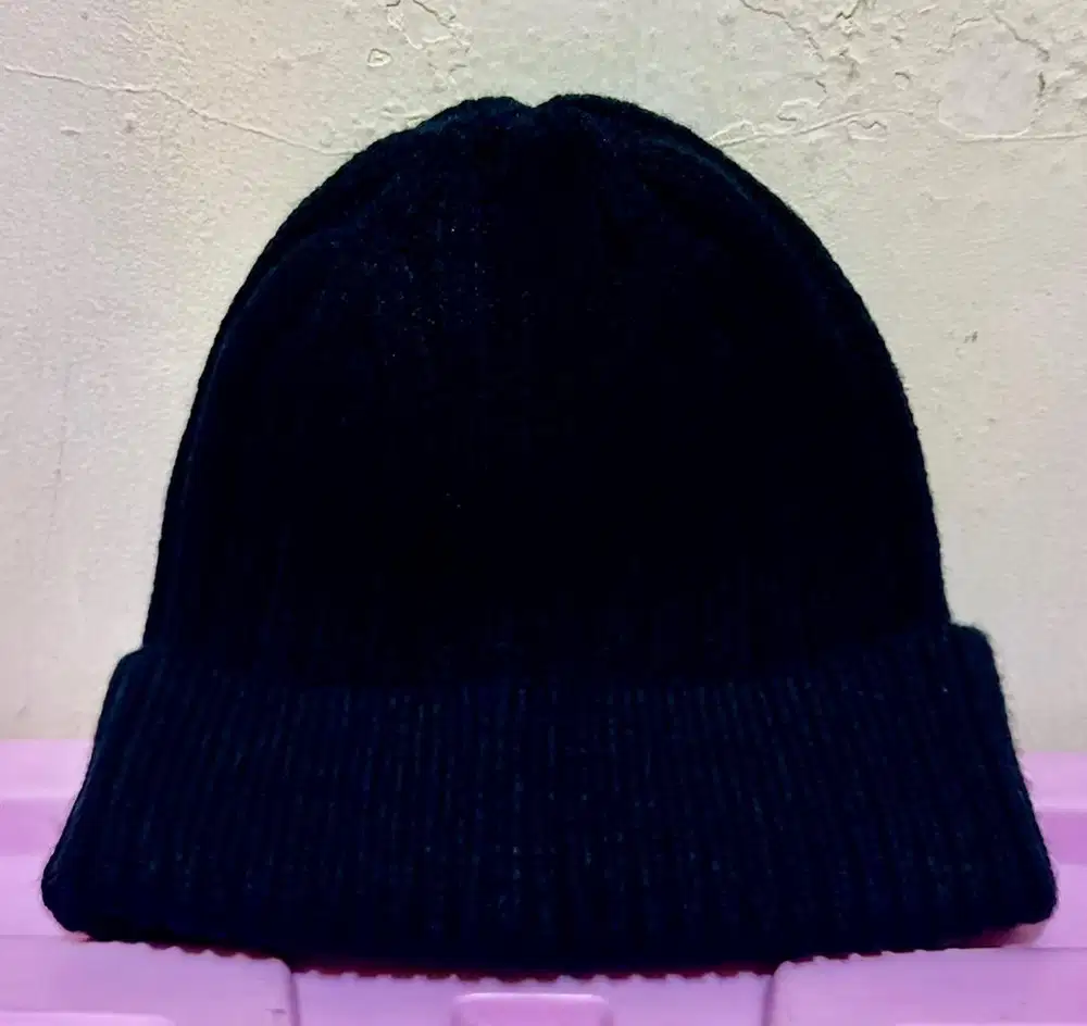 Topi Kupluk Benny Beanny Hoodie Uniqlo Original