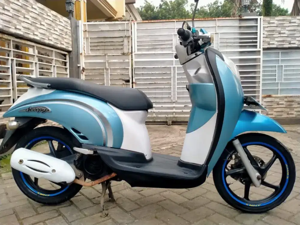 Honda scoopy lengkap motor sehat walafiat keterangan detail dibawah