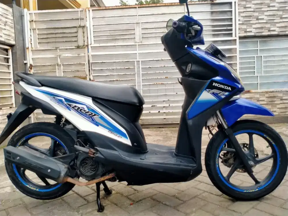 Honda Beat FI lengkap motor sehat walafiat keterangan detail dibawah