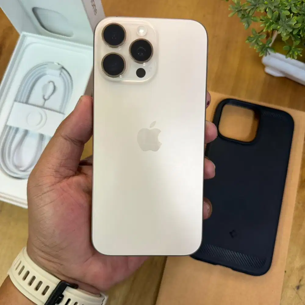Dual nano sim iPhone 16 Pro max 512GB desert titanium pajak resmi