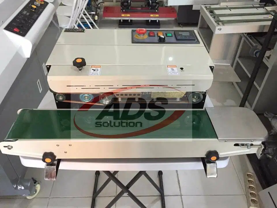 MESIN SEAMING / LEM OTOMATIS BANNER DAN SEALER PACKAGING