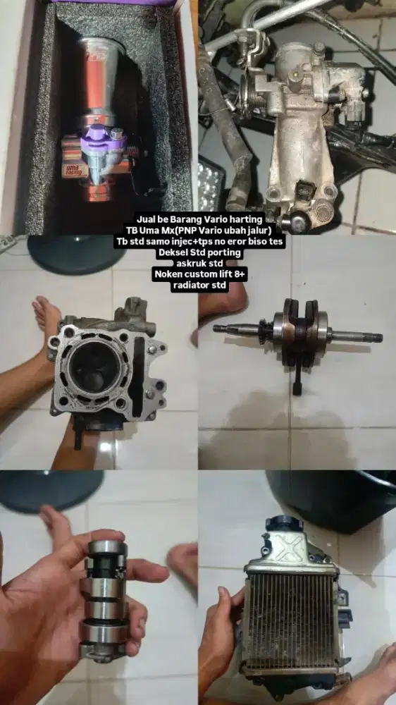 Barang Vario ori cabutan