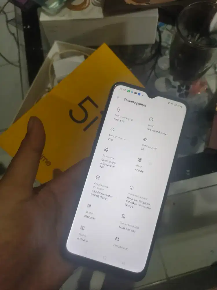 Realme 5i 4/64 fullset