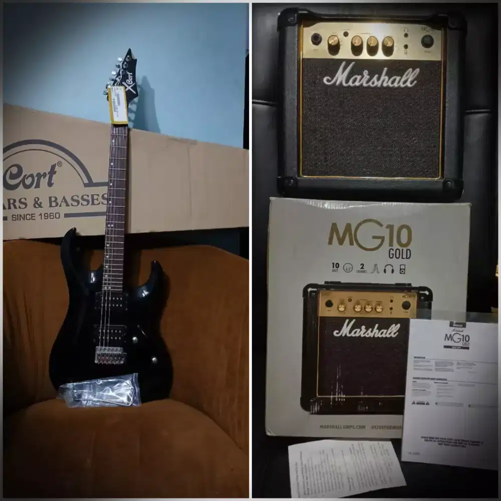 Gitar listrik Cort X1 ORIGINAL