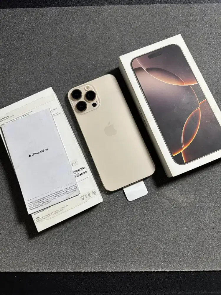 Iphone 16 promax 256 gb dessert titanium ibox
