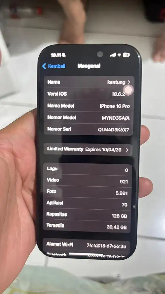 Iphone 16 pro 128