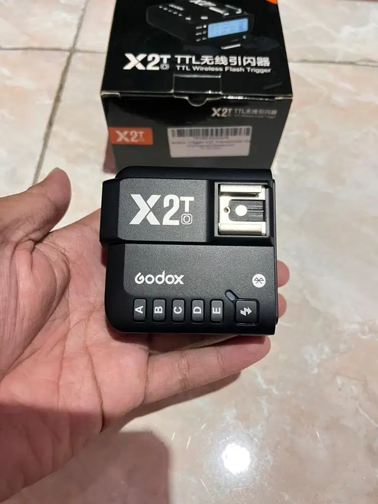 Trigger Godox X2T For Olympus / Lumix Fullset Masih Garansi 1 Tahun.