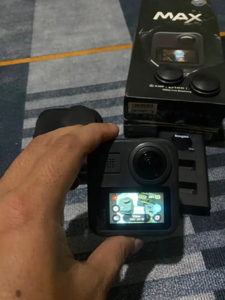 Kamera action 360 go pro max lebih bagus daripada insta 360 siap pakai