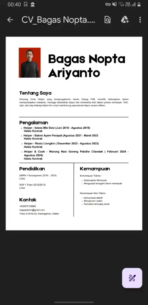 Cari pekerjaan halal