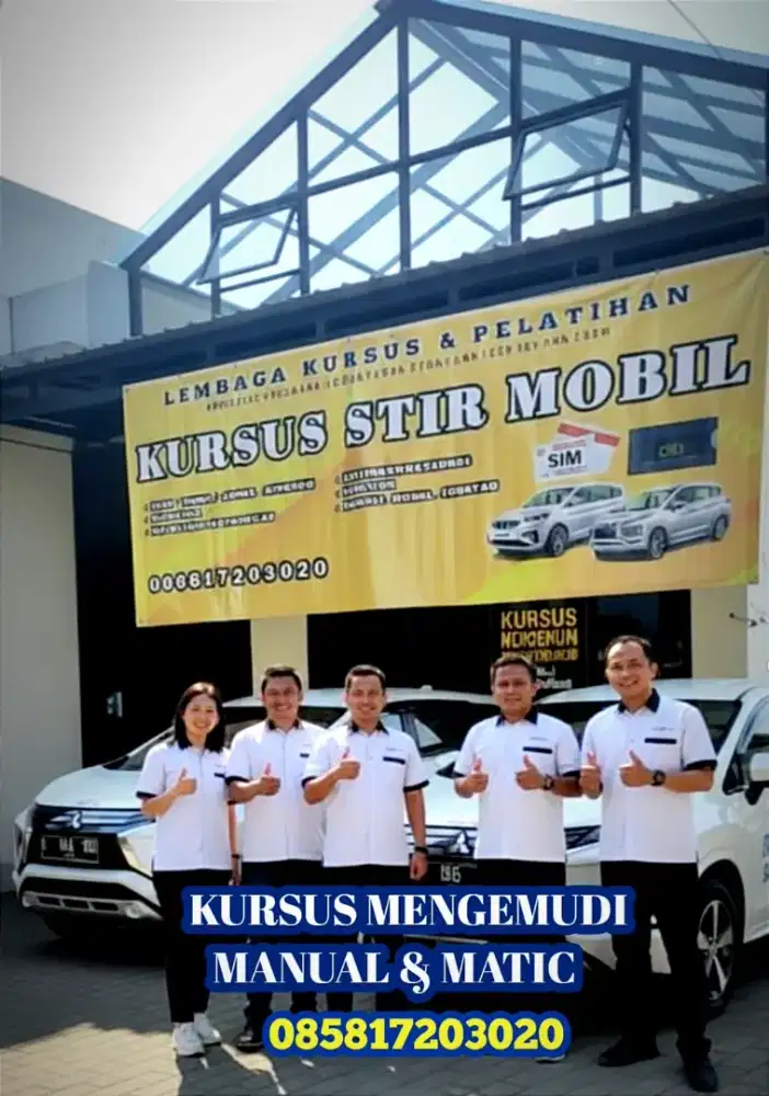 KURSUS MENGEMUDI MOBIL PLUS SIM