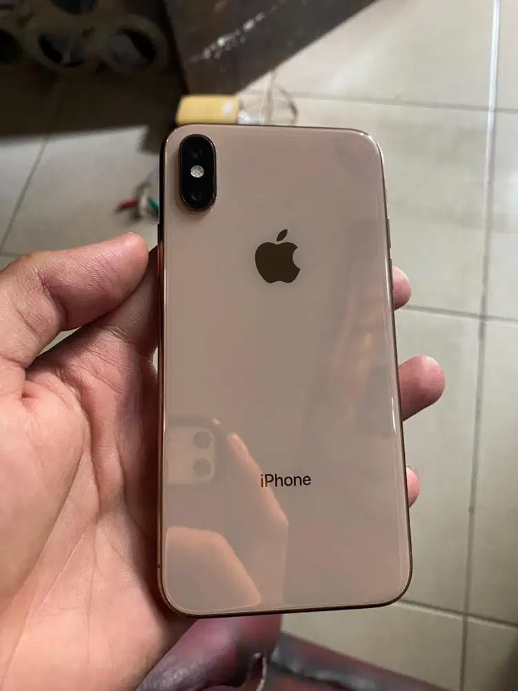 iphone xs 64gb gold fullset